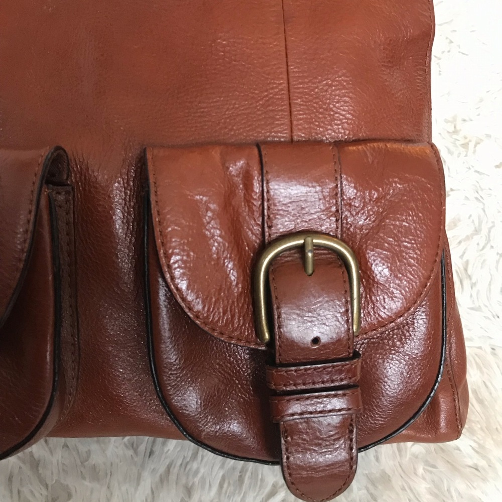 Banana Republic Vintage Brown Leather Purse - Picture 3 of 4